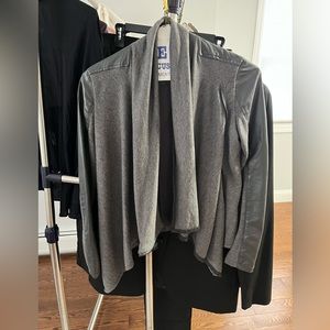 Blank NYC Gray Sweater Jacket. Size: XS.